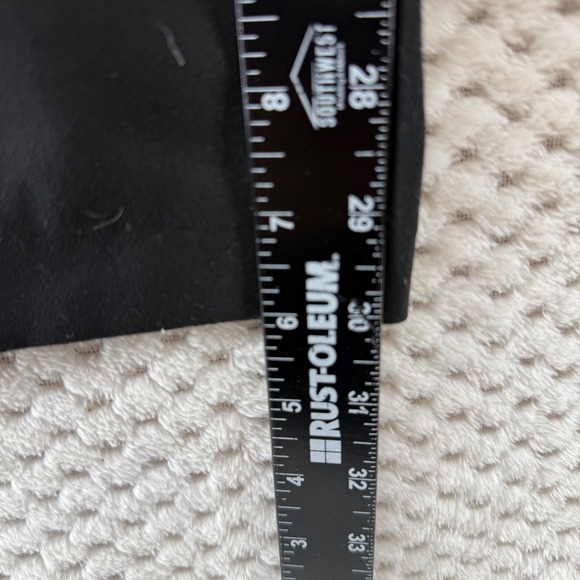 Zara Wide Leg Dress Pants‎ Women's M Black Drawstring Elastic Waist Career - Picture 4 of 8